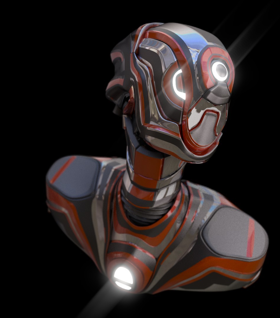 Robot Bust - BAM preview image 2